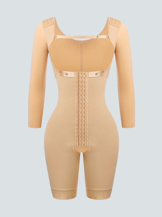 Full Body Post-Surgery & Maternity Shaper – Long Sleeve Triple Compression