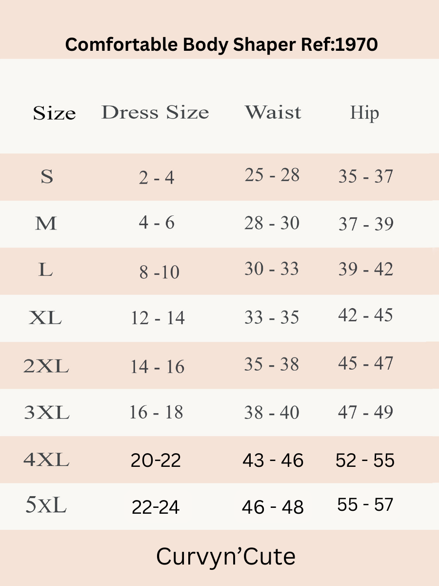 CurvyNCute UltraSculpt 360° Body Shaper – Butt Lifting & Tummy Control