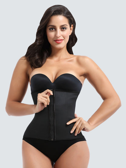 مشد الخصر الخفيف لحرق الدهون  مع سحاب 