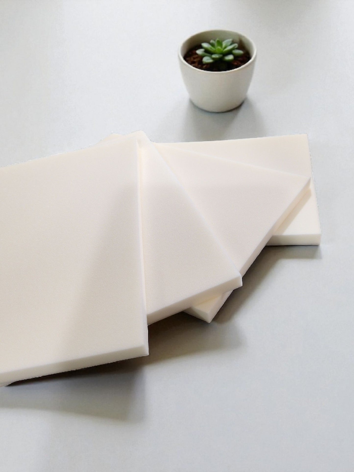 CurvyNCute Premium Lipo Foam Pads – Post-Surgery Compression Sheets (8”×11”) 4 pcs