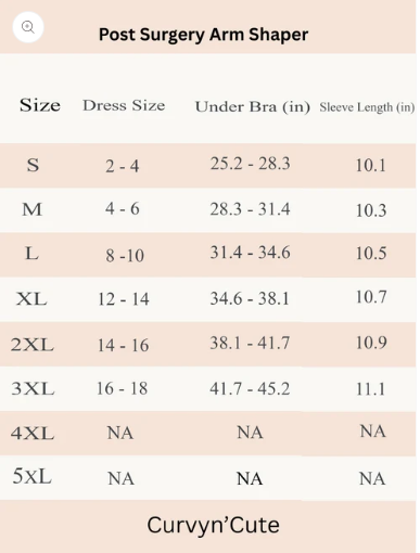 Arm & Bust Shaper with Front Closure – CurvynCute